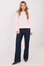 Maglione da donna caldo con lana e viscosa - 223409