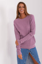 Viola / Universale Maglione da donna in misto viscosa