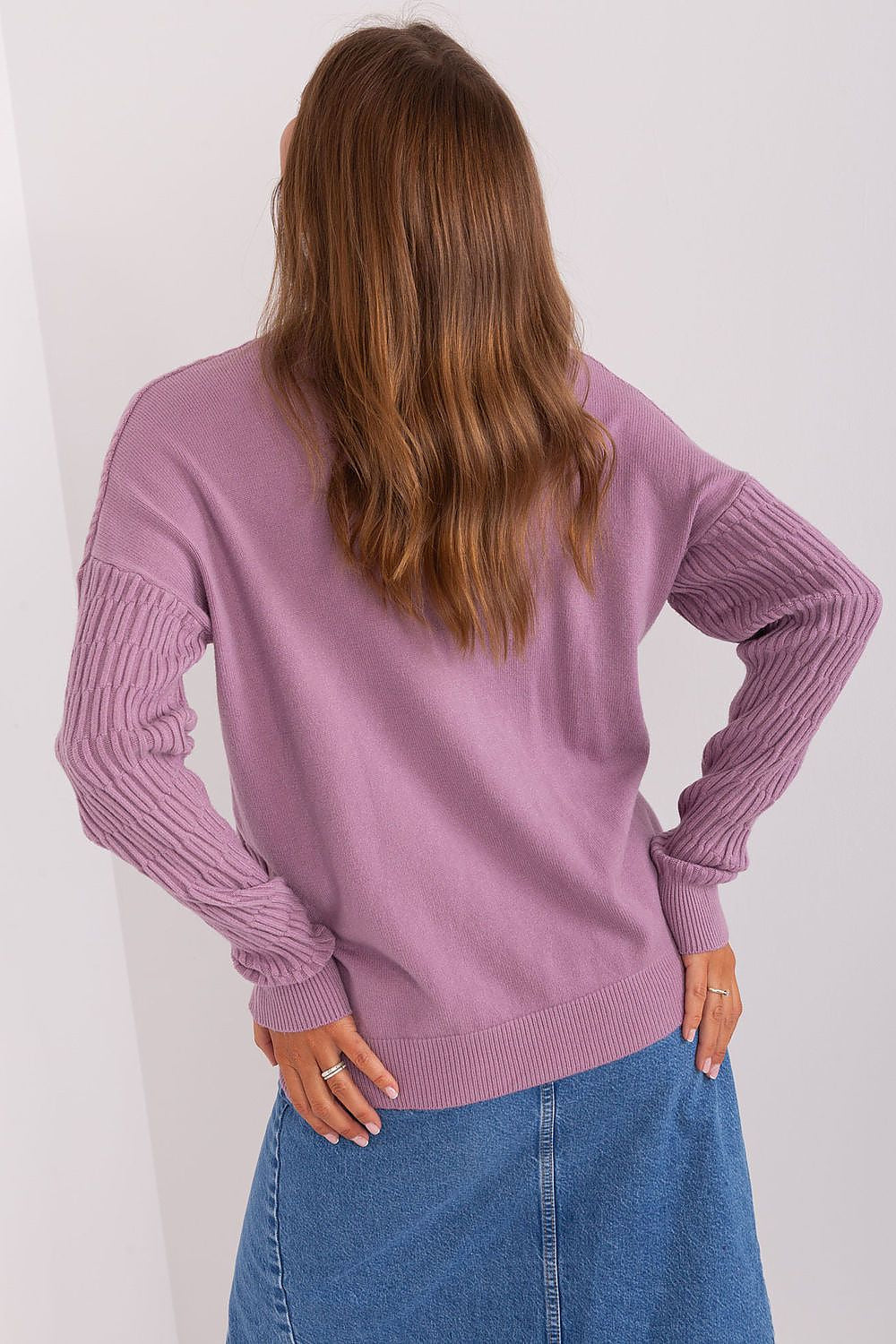 Maglione da donna in misto viscosa - 185717