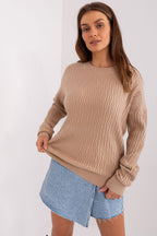 Maglione da donna in misto viscosa - 185717