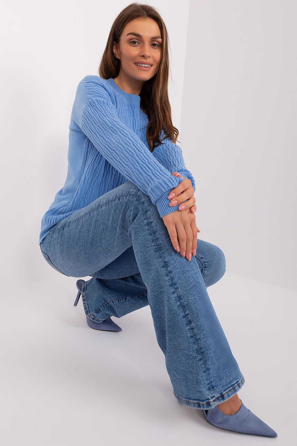 Maglione da donna in misto viscosa - 185717