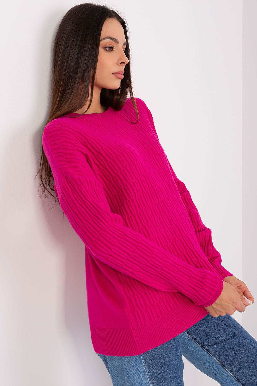 Maglione da donna in misto viscosa - 185717