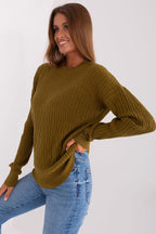Verde / Universale Maglione da donna in misto viscosa