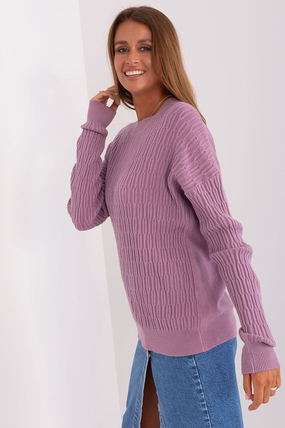 Maglione da donna in misto viscosa - 185717