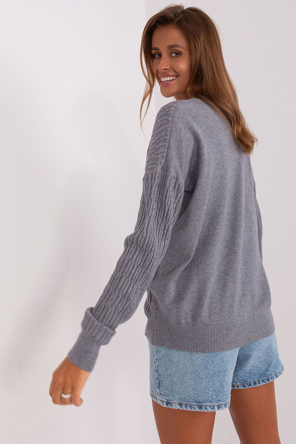 Maglione da donna in misto viscosa - 185717