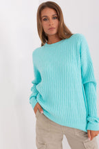 verde 2 / Universale Maglione da donna in misto viscosa