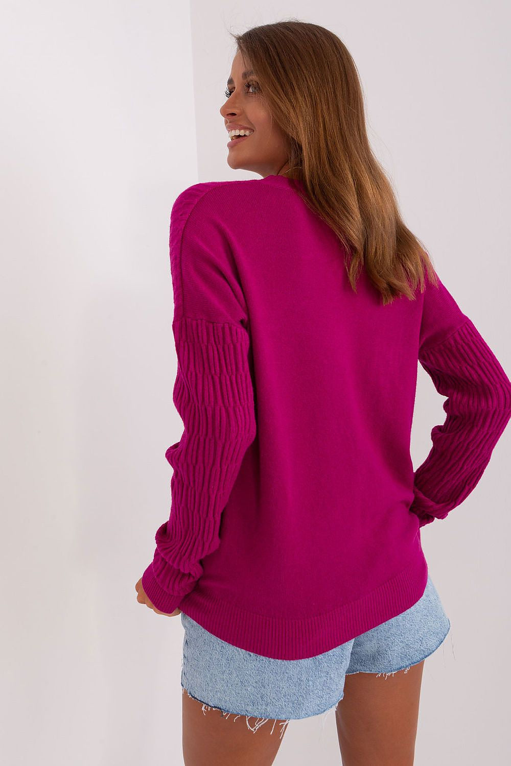 Maglione da donna in misto viscosa - 185717
