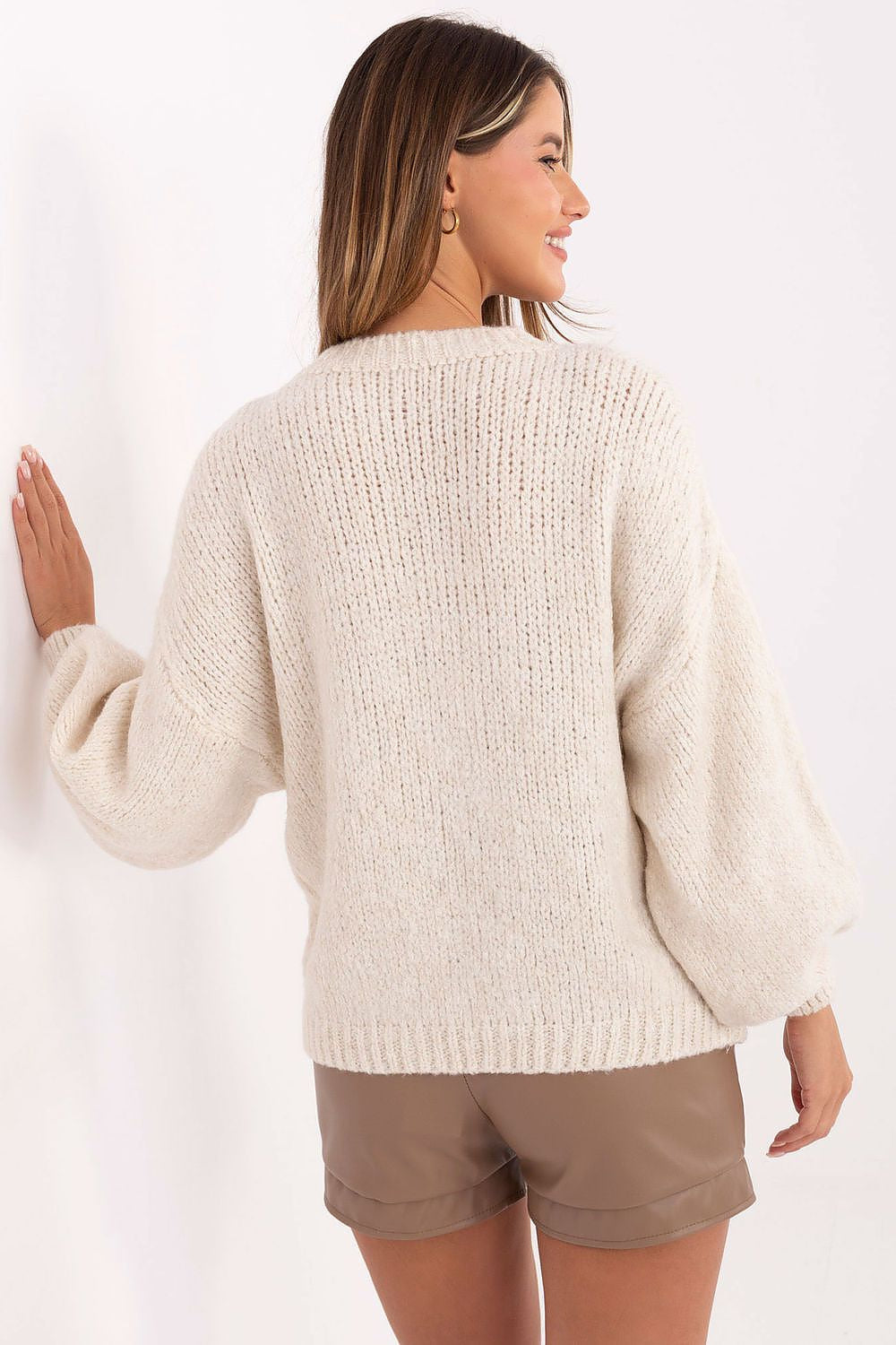 Maglione donna in morbida miscela di lana e viscosa - MARY