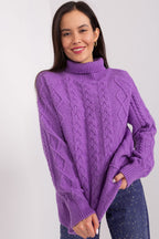 Viola 2 / Universale Maglione da donna morbido con motivo