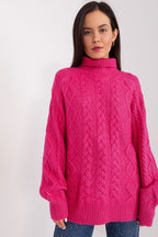 rosa 2 / Universale Maglione da donna morbido con motivo