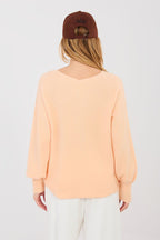 Maglione da donna con scollo a V - 223896