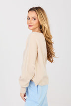 Maglione da donna con scollo a V - 223896