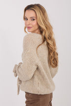 Maglione da donna con viscosa e lana - 223400