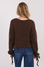Maglione da donna con viscosa e lana - 223400
