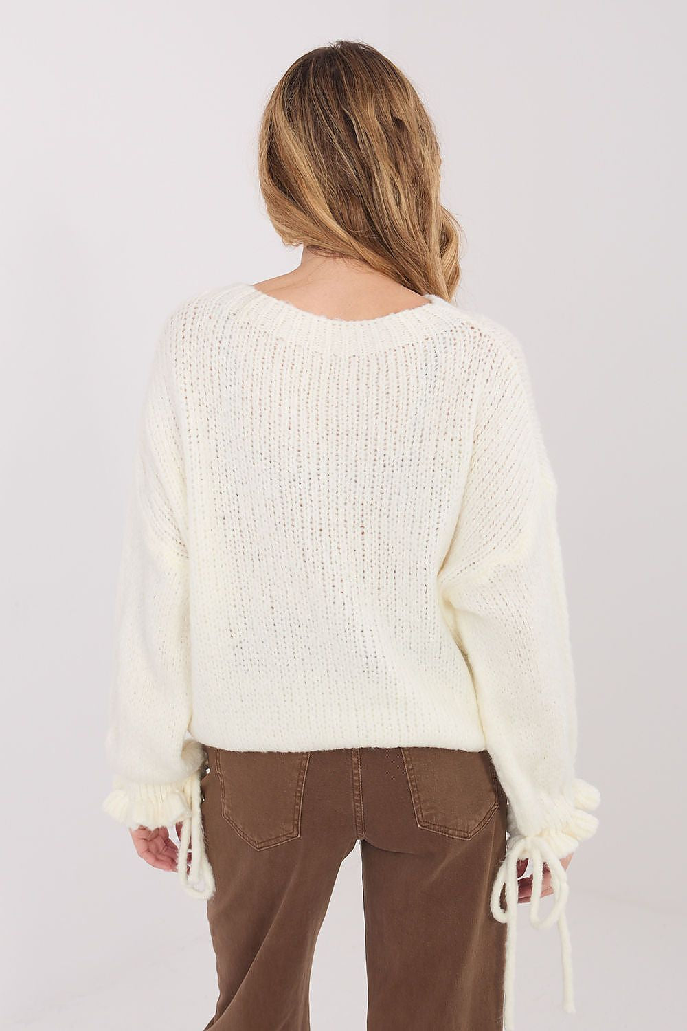 Maglione da donna con viscosa e lana - 223400