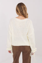 Maglione da donna con viscosa e lana - 223400