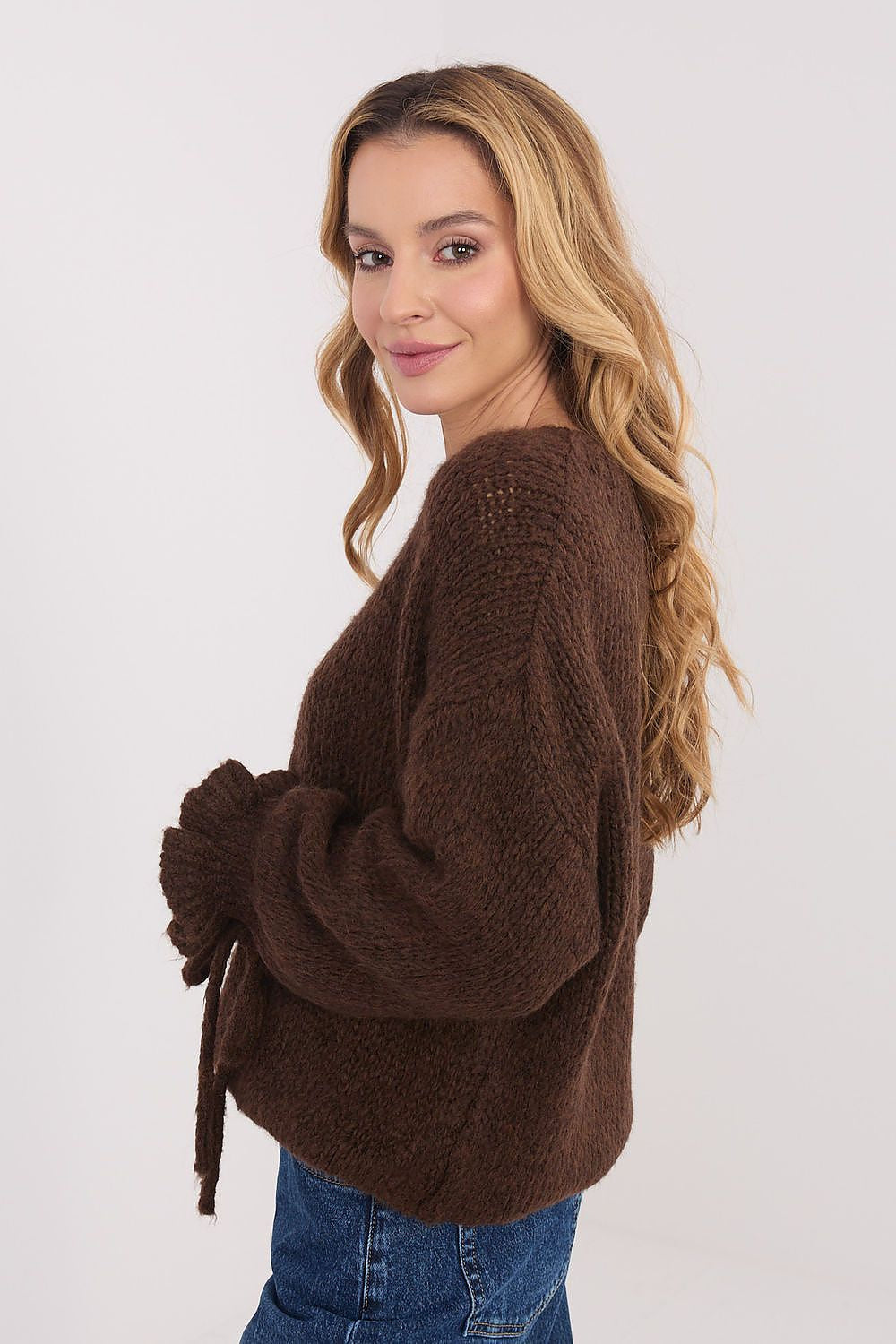 Maglione da donna con viscosa e lana - 223400