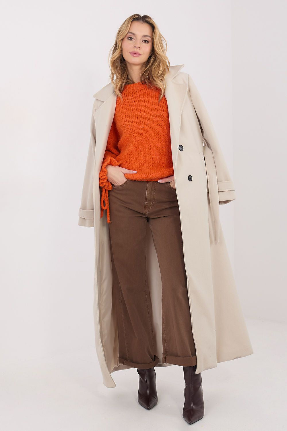 Maglione da donna con viscosa e lana - 223400