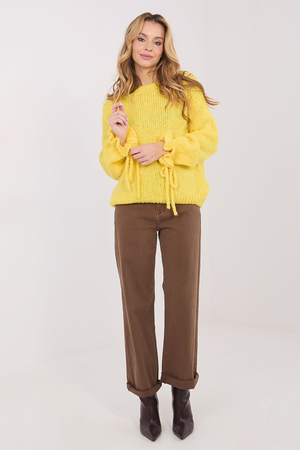 Maglione da donna con viscosa e lana - 223400