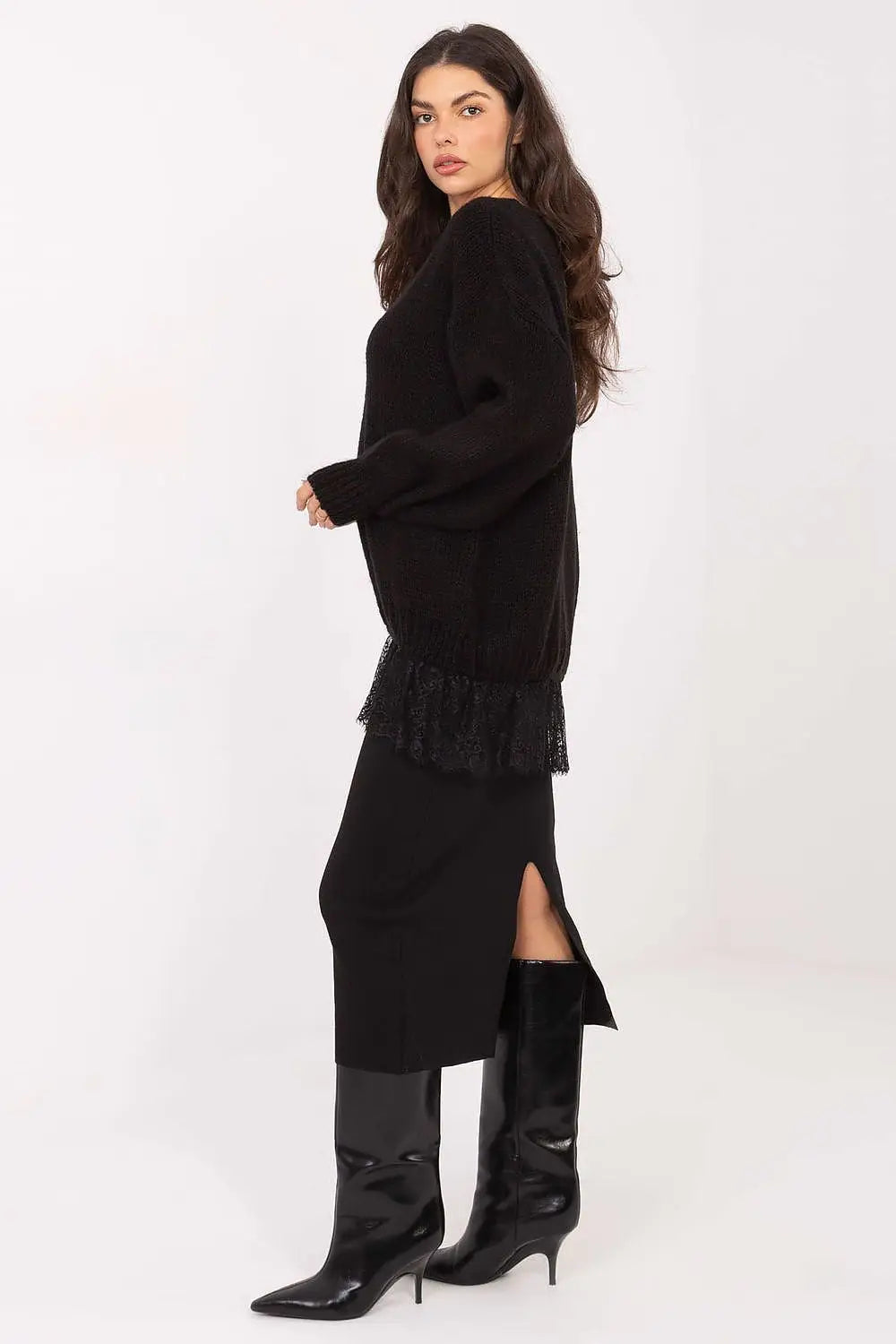 Maglione lungo con - 221859