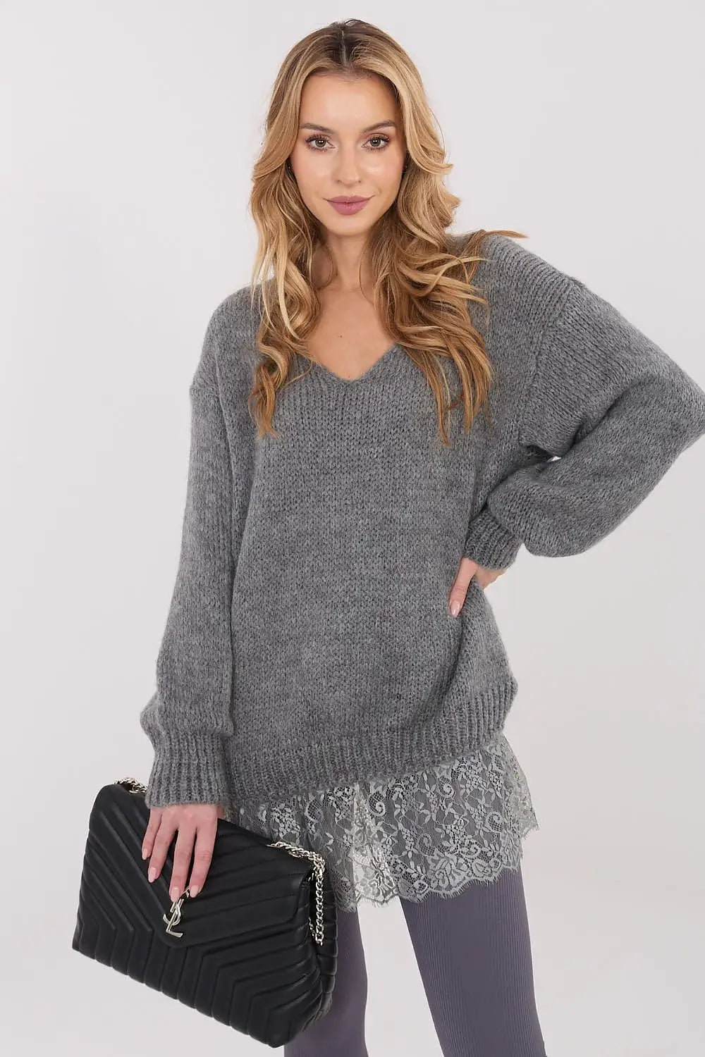 Maglione lungo con - 221859