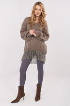 Maglione lungo con - 221859