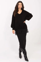 Maglione lungo con - 221859