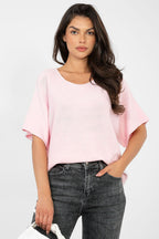 Maglione oversize reversibile in misto viscosa - 202700