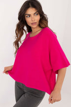 Maglione oversize reversibile in misto viscosa - 202700