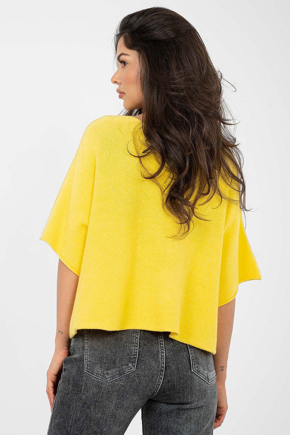 Maglione oversize reversibile in misto viscosa - 202700