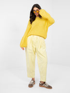 Maglione soffice da donna con maniche lunghe (Ginevra)