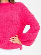 Maglione soffice da donna con maniche lunghe (Ginevra)