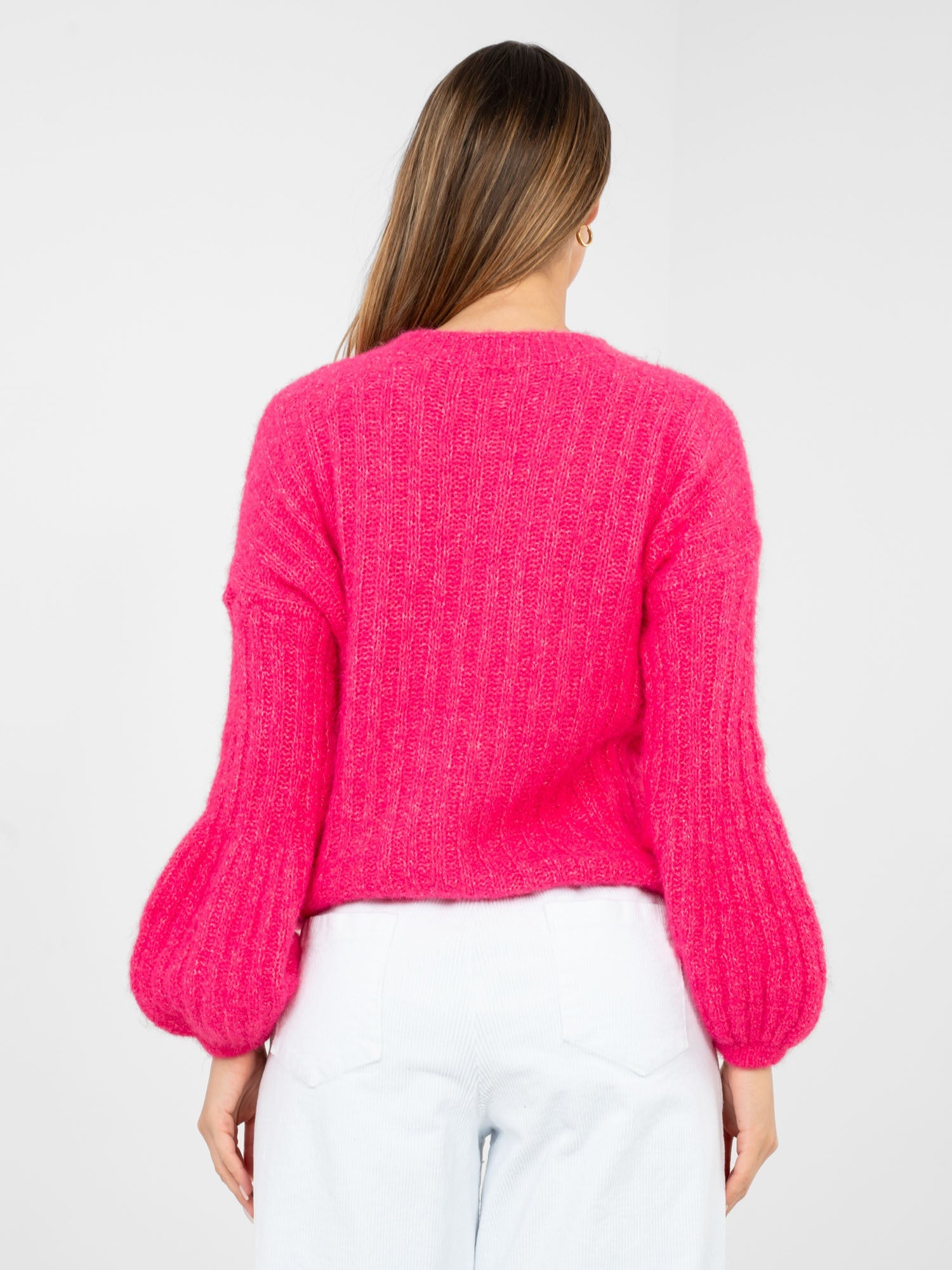 Maglione soffice da donna con maniche lunghe (Ginevra)