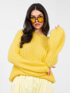 Maglione soffice da donna con maniche lunghe (Ginevra)