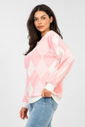 Rosa / Universale Felpa in tessuto butter-soft - MATILDE