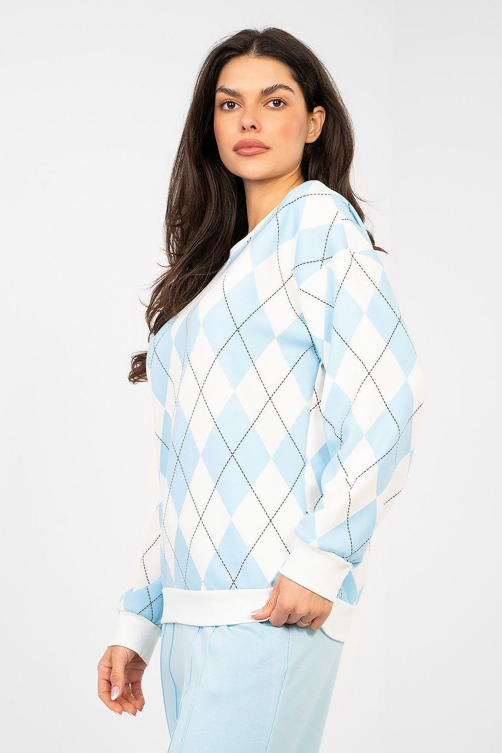 Felpa in tessuto butter-soft - MATILDE - 224851