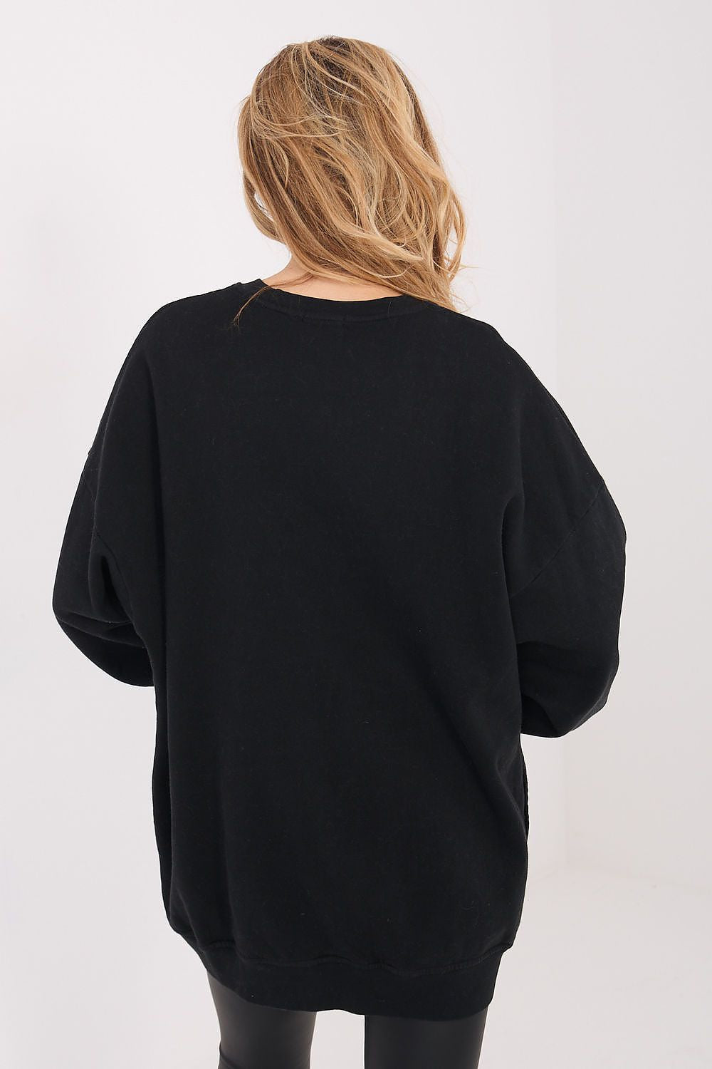 Maxi Felpa Donna ’Urban Lettering’ – Taglio Allungato