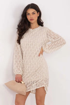 Miniabito in viscosa ed elastan - 222591