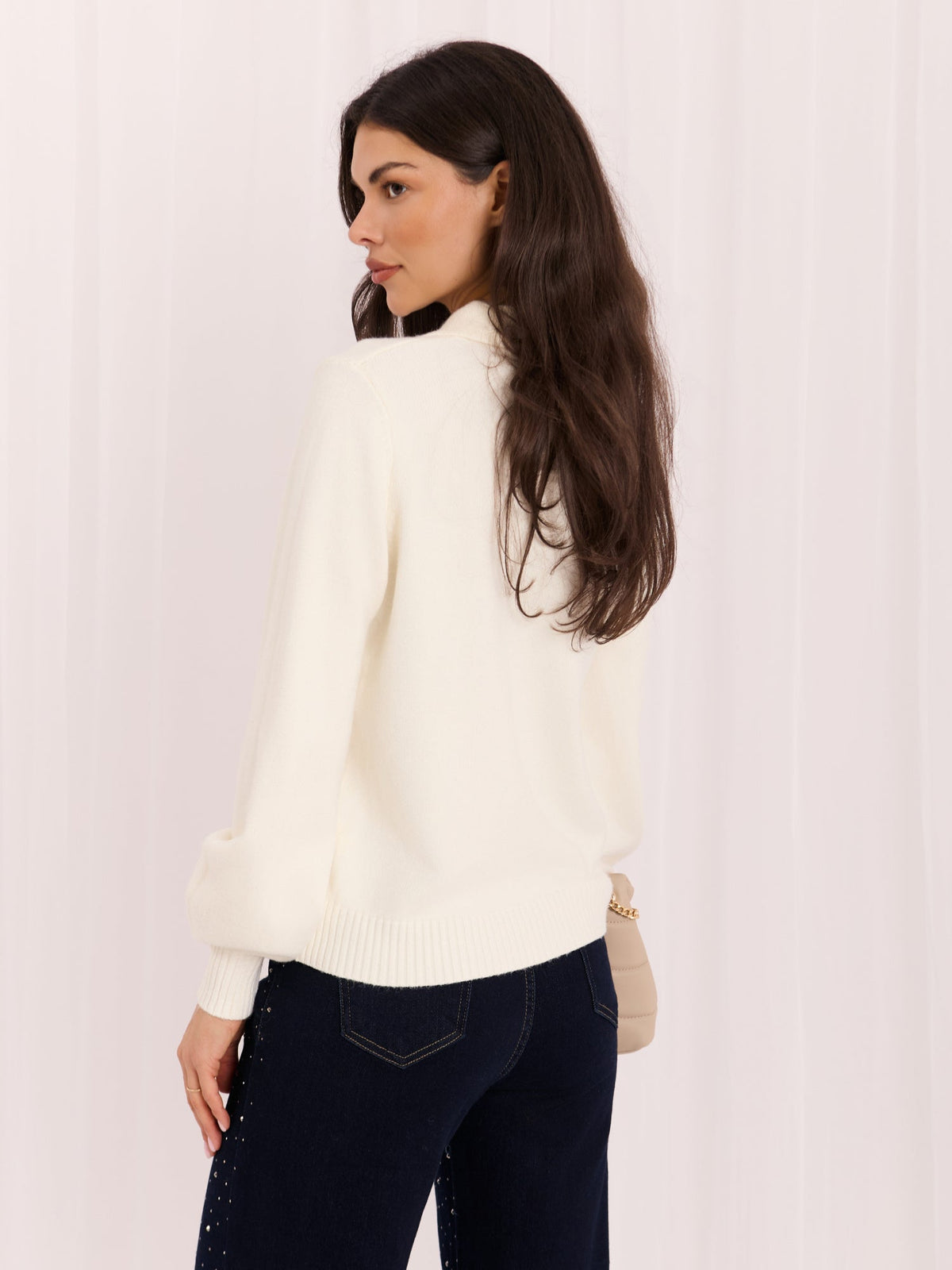 Noemi - Maglia a Polo da Donna in Viscosa con Colletto