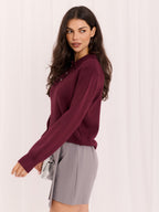 Noemi - Maglia a Polo da Donna in Viscosa con Colletto