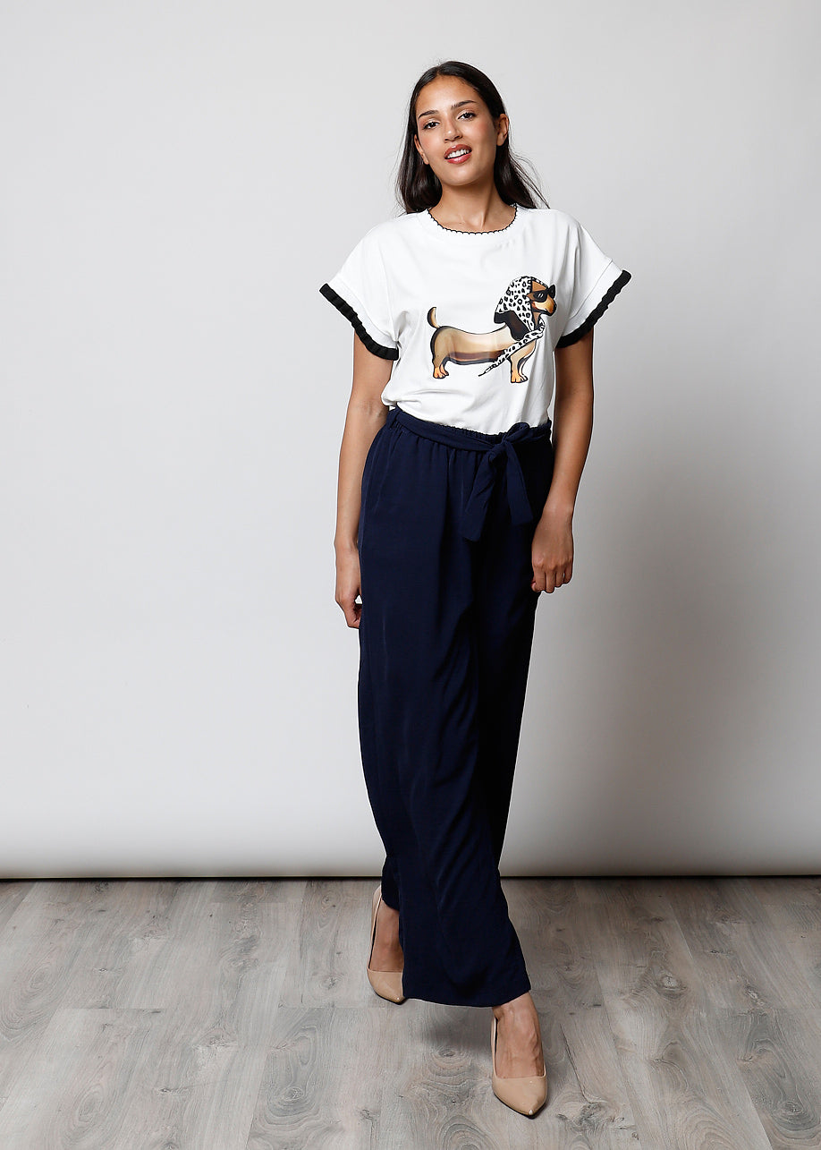 Pantalone con fiocco - 252231