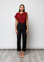 Pantaloni a vita alta - 009069