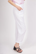 Pantaloni in garza di cotone