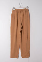 Pantaloni in garza di cotone