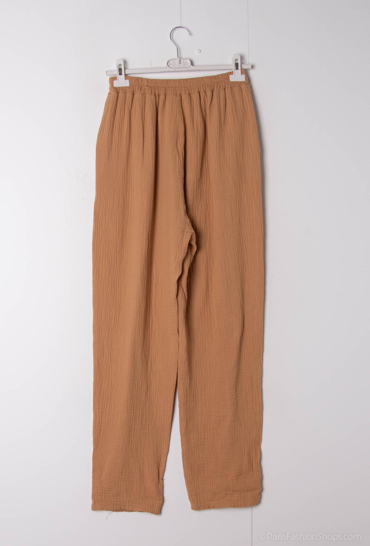Pantaloni in garza di cotone