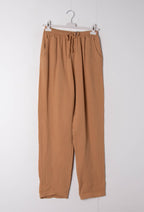 Pantaloni in garza di cotone