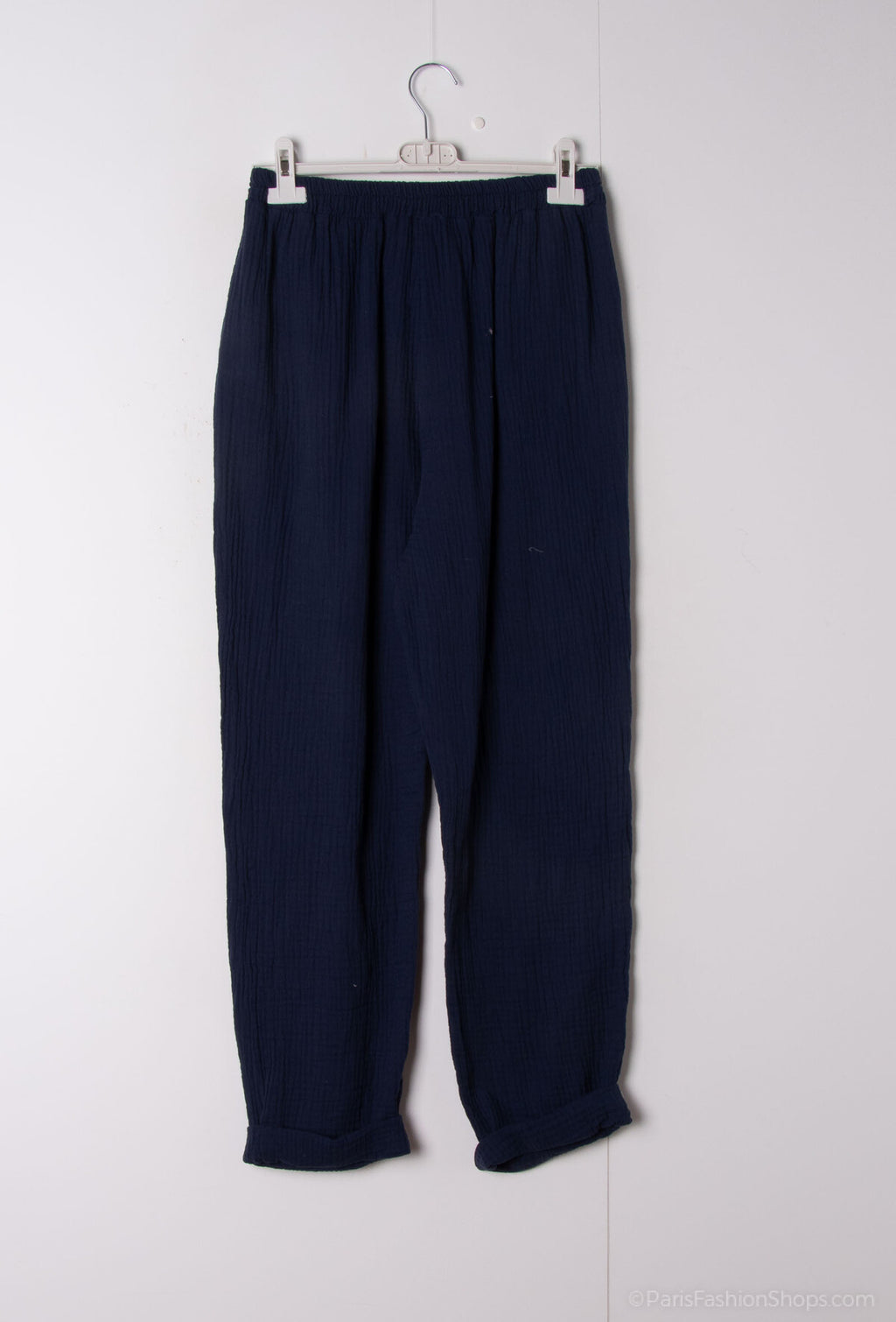 Pantaloni in garza di cotone