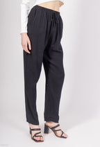 Pantaloni in garza di cotone