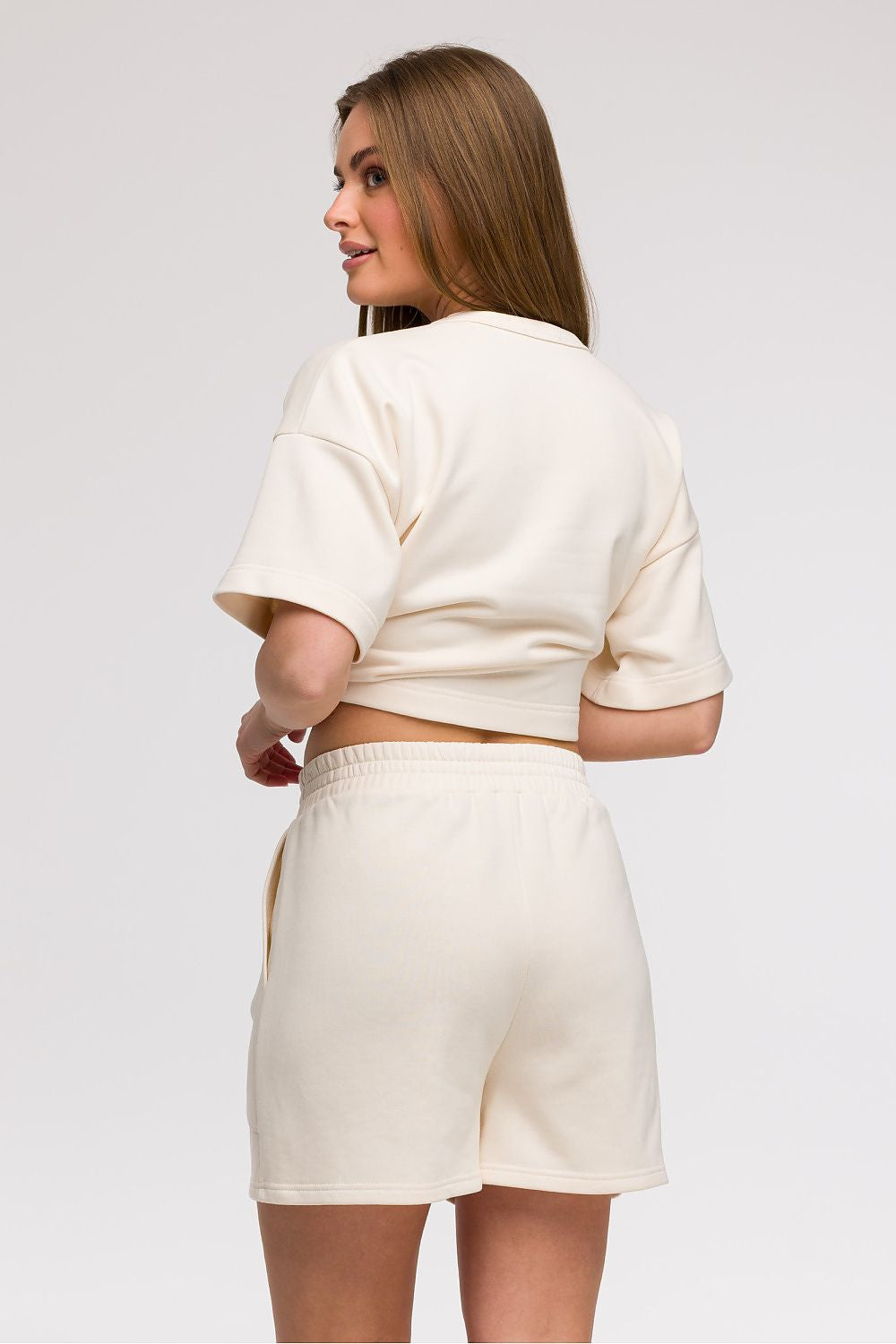 Pantaloncini in felpa da donna - LEISURE - 211513