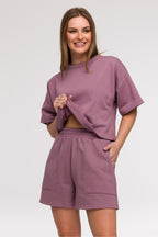 Viola / S Pantaloncini in felpa da donna - LEISURE - 211513